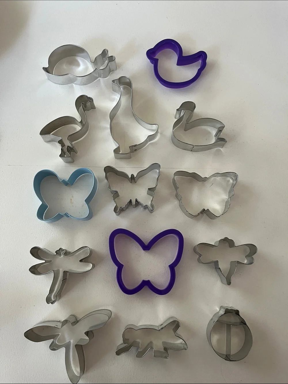 Pond Friends-Themed Cookie Cutters, Set of 14